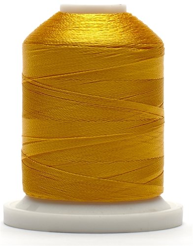 Embroidery yarn Perlovka, yellow