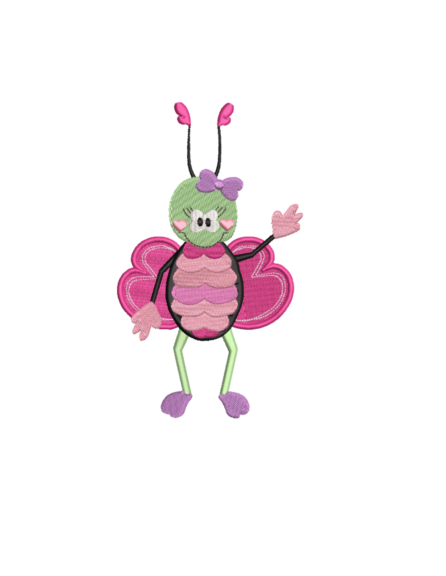 Lovebugs Machine Embroidery Designs DOWNLOAD