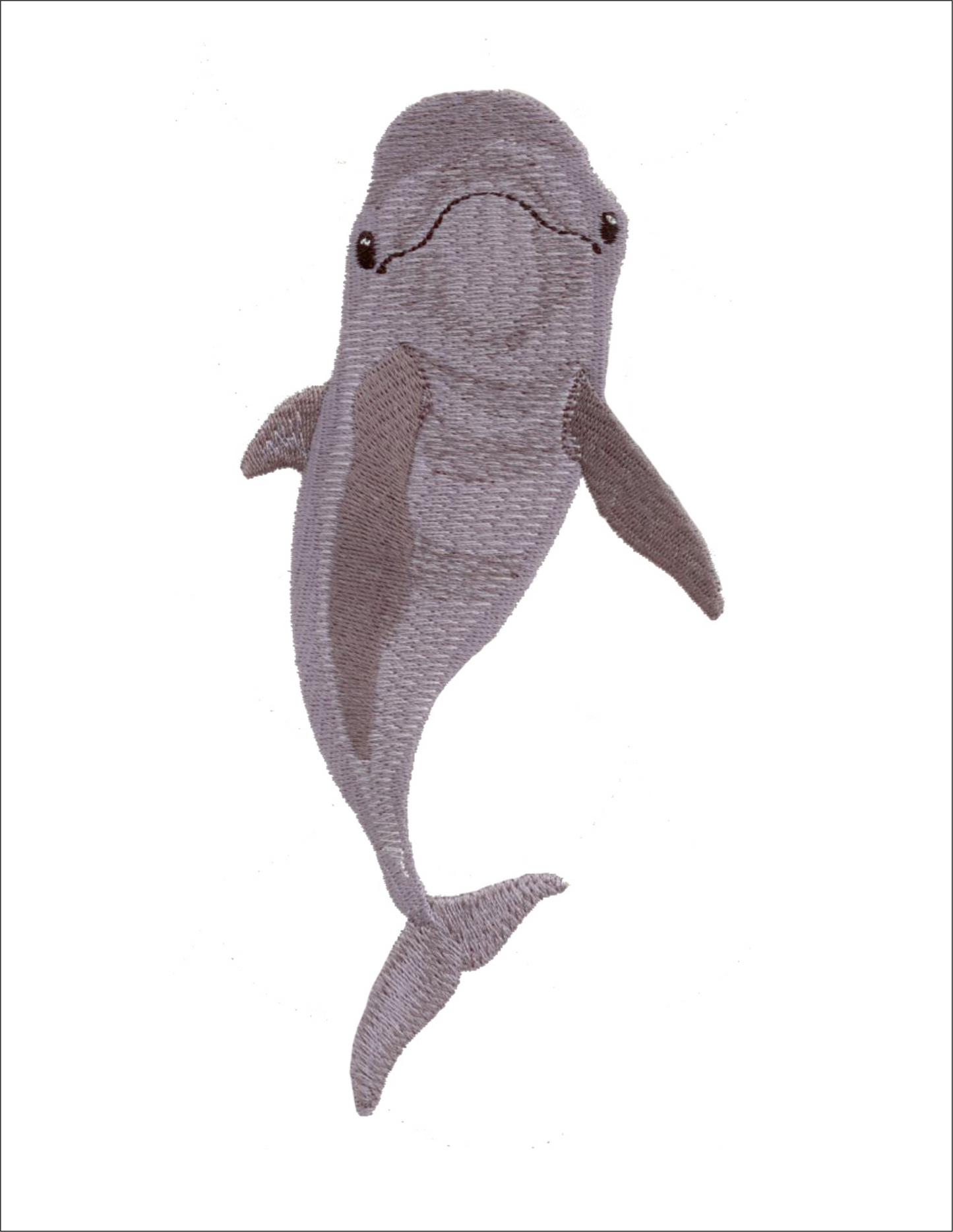 Water Babies DOLPHIN Machine Embroidery Design