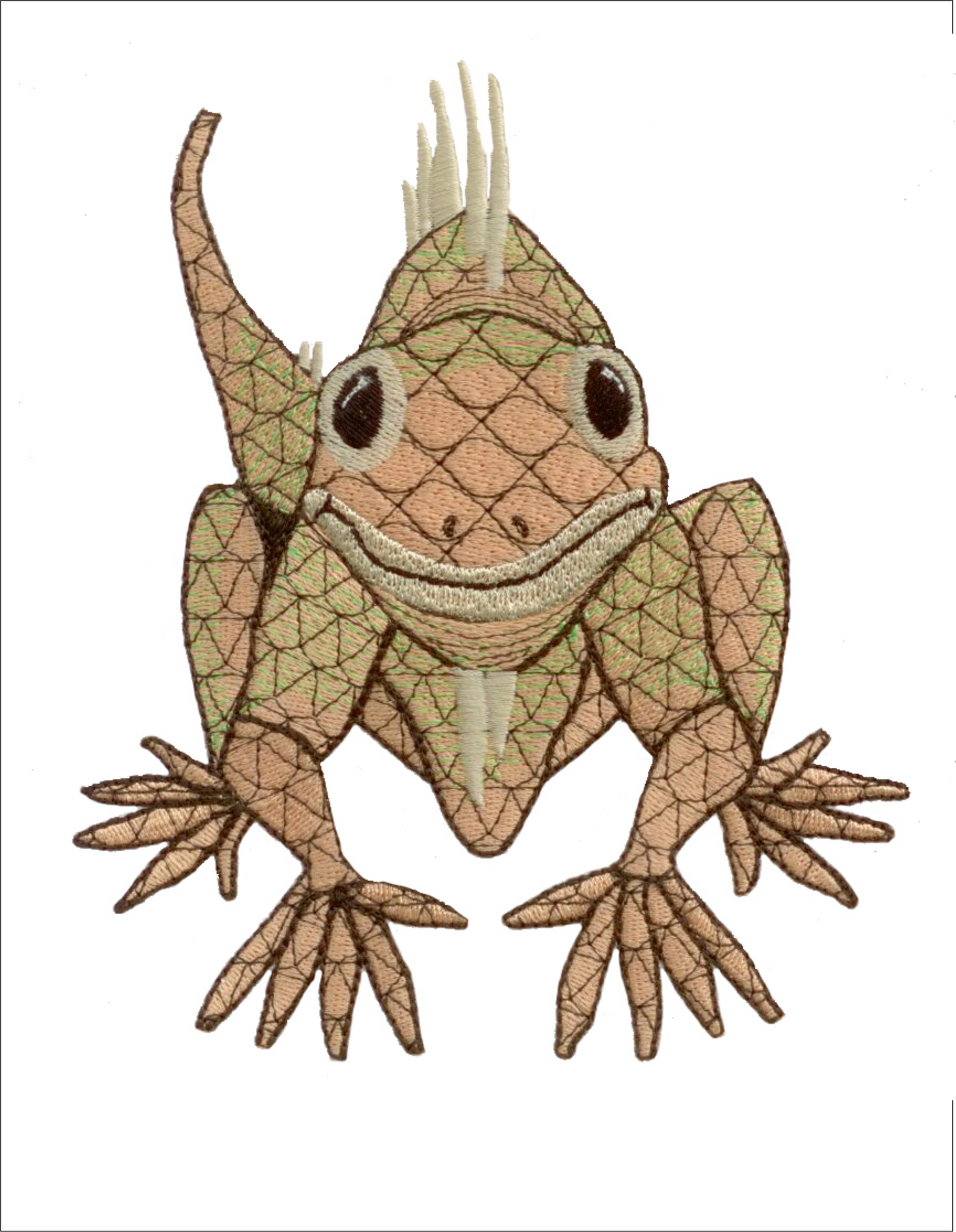 Water Babies IGUANA Machine Embroidery Design