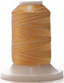 Robison Anton Yellow Variegated Embroidery Thread