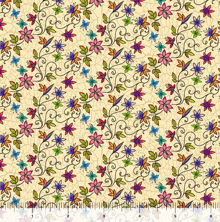 Bee Boppin' Fabric Floral by Embellish Express