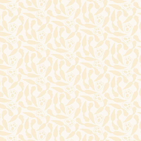 Funny Bunny Ecru Carrot Blender Fabric by Embellish Express