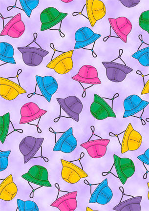 Spring Showers Fabric Hat Toss by Embellish Express