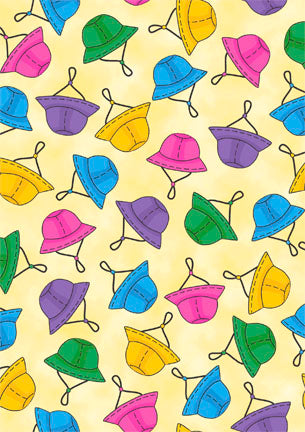 Spring Showers Fabric Hat Toss by Embellish Express