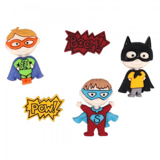 Be My Super Hero Buttons