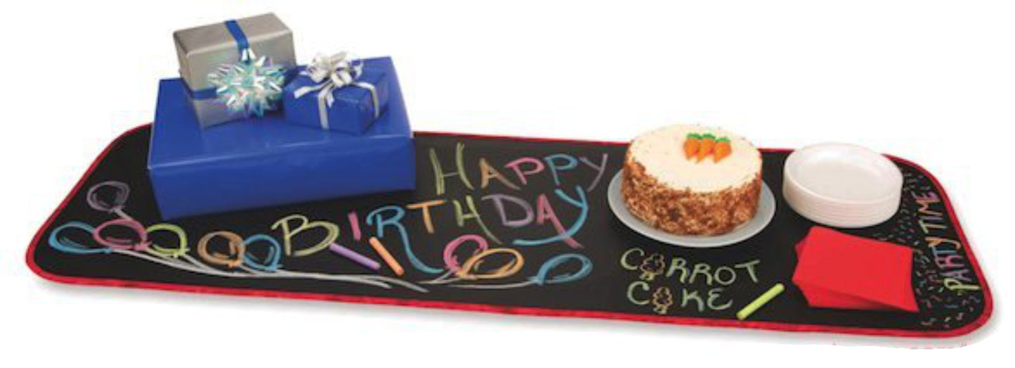 Black Chalk Cloth Write on Fabric