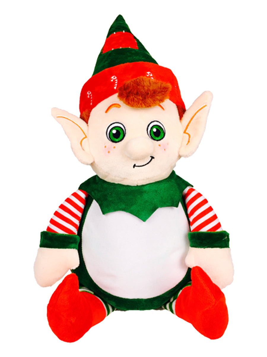 Christmas Elf Embroidery Cubbie