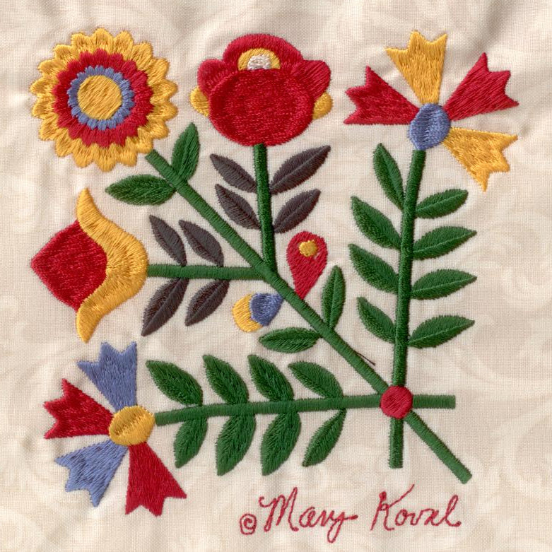 Vintage Baltimore 1847 Machine Embroidery CD by Mary Koval