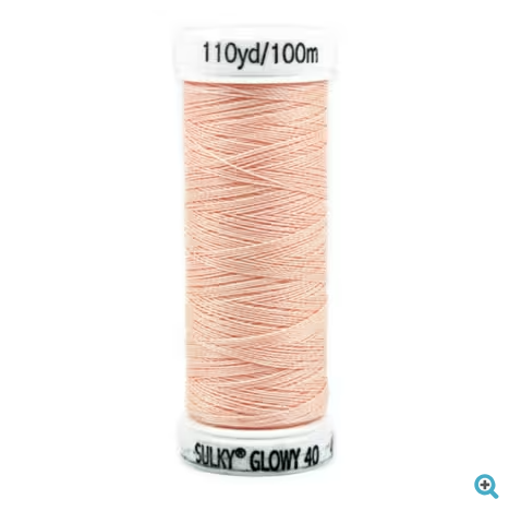 Sulky Glow in the Dark Thread - Orange
