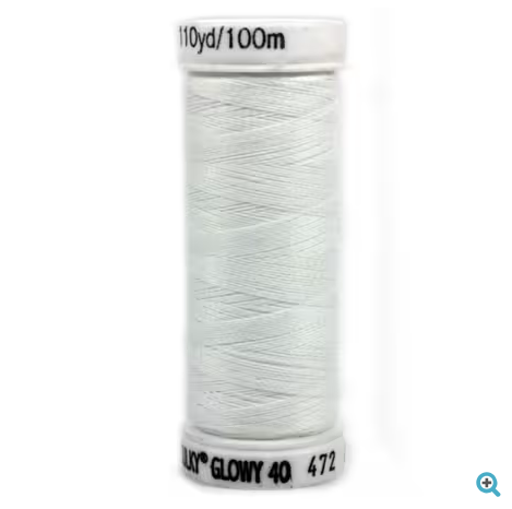 Sulky Glow in the Dark Thread - White