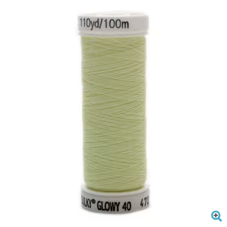 Sulky Glow in the Dark Thread - Yellow