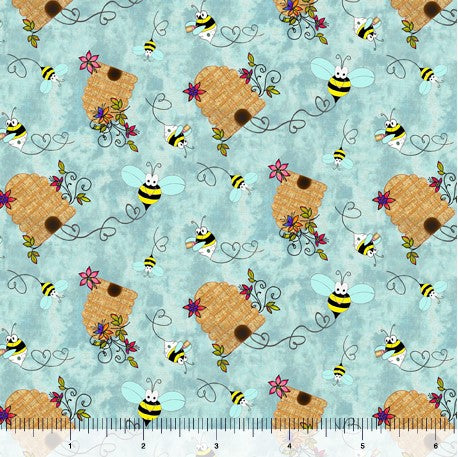 Bee Boppin' Fabric Beehives by Embellish Express