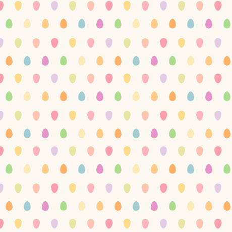 Funny Bunny Egg Dot Fabric by Embellish Express