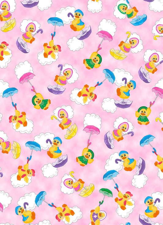 Spring Showers Fabric Duck Toss by Embellish Express