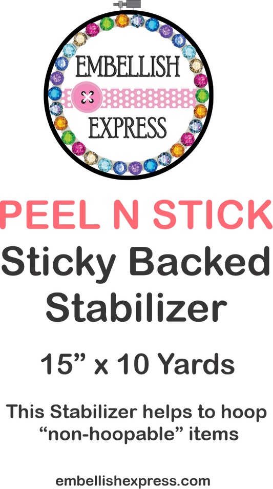 Embellish Express Peel n Stick Adhesive Stabilizer