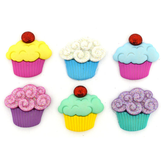 Sweet Treats Cupcake Buttons